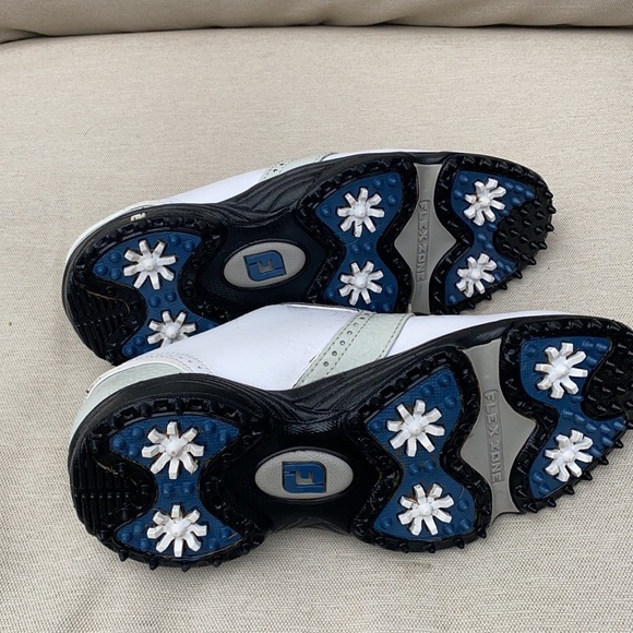 Footjoy GreenJoys Women's Golf Shoes White/Cloud 6.5 - Picture 6 of 7